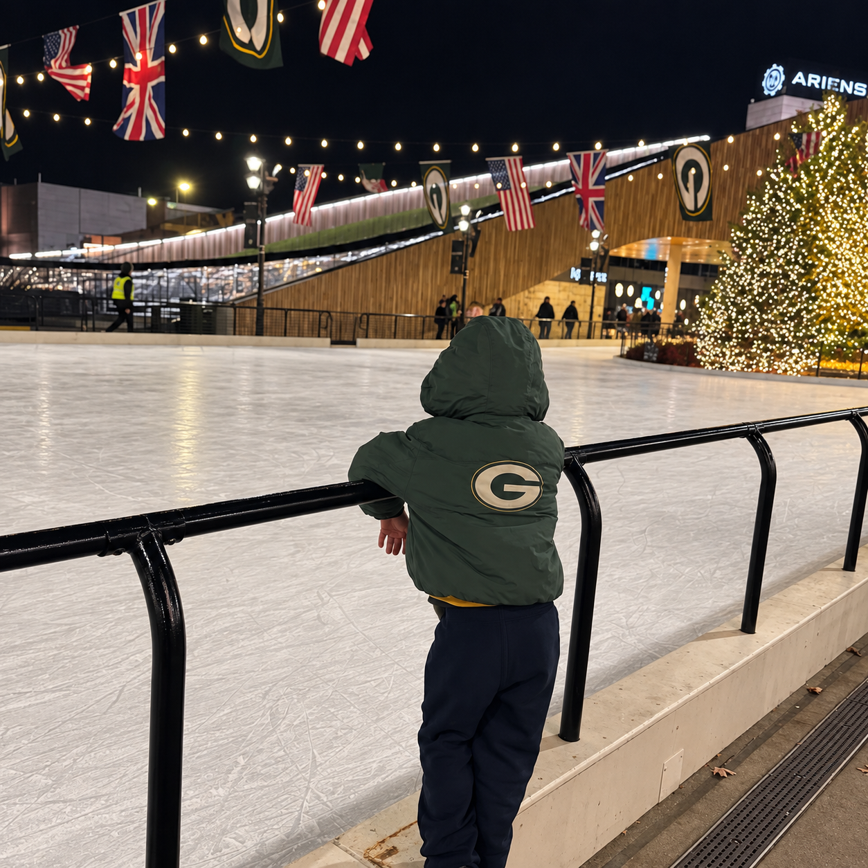 Titletown ice rink